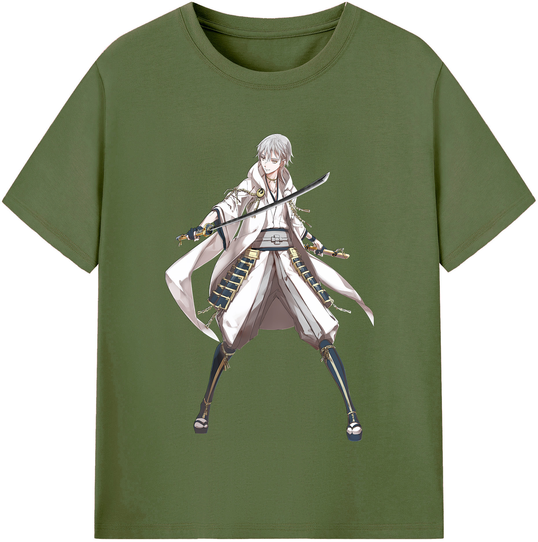 （画像用） 刀剣乱舞 Touken Ranbu 綿100％半袖Tシャツ（フロントプリント）